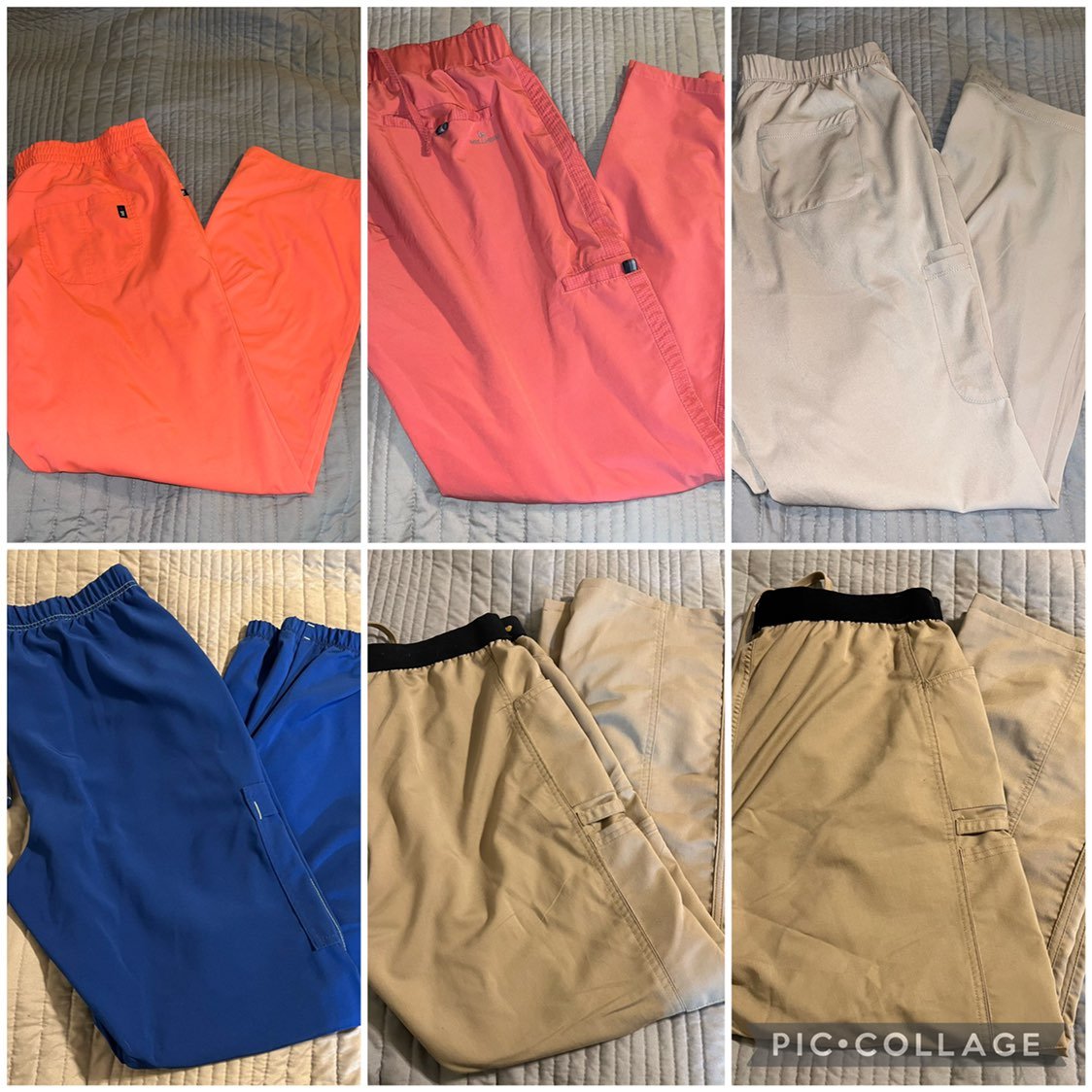 Scrub Tops and Bottoms