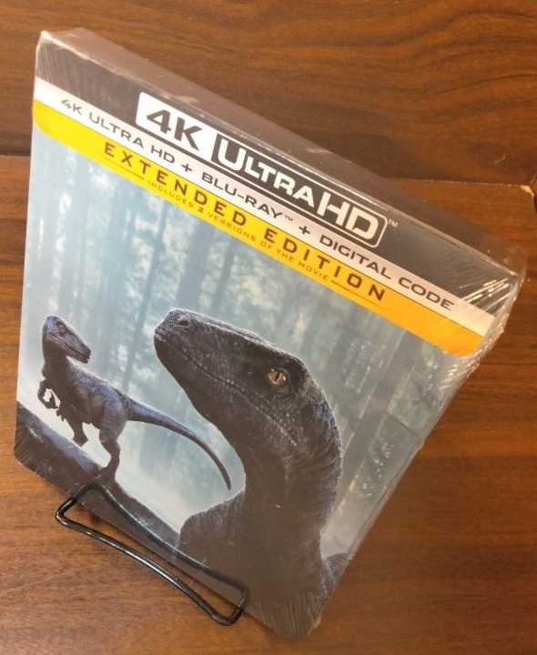 Jurassic World Dominion Steelbook (4K+Blu-ray+Digital)-NEW-Free Box Shipping