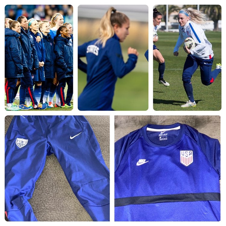 NIKE USWNT SOCCER TRAINING SET SMALL