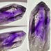 GEM Brandberg Disco Amethyst Crystal Namibia Phantom Rare Purple Zoned Hematite