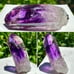 GEM Brandberg Disco Amethyst Crystal Namibia Phantom Rare Purple Zoned Hematite