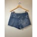 Free People Women's Size 6 Blue Emmy Denim Skorts Jean Skirt Shorts