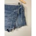 Free People Women's Size 6 Blue Emmy Denim Skorts Jean Skirt Shorts