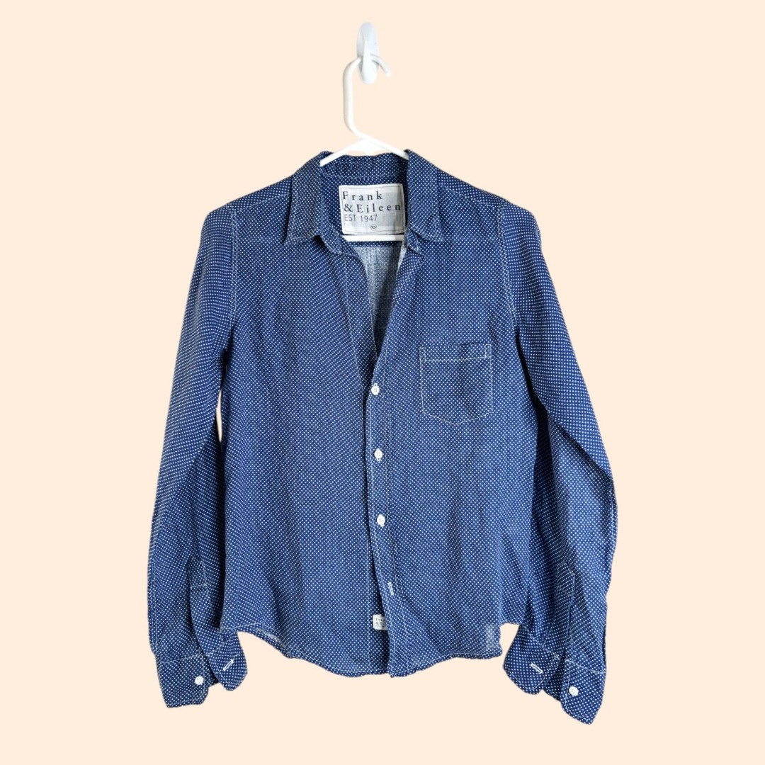 Frank Eileen Linen Barry Buttondown Shirt