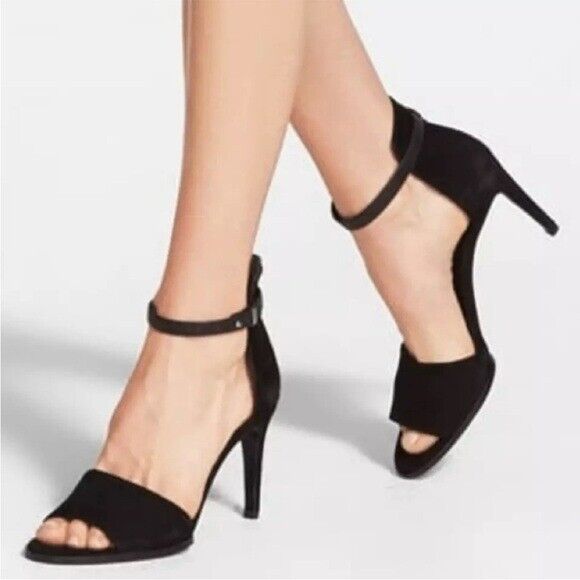 Vince Black Suede Adley Pumps | Made in Italy | US Size 9.