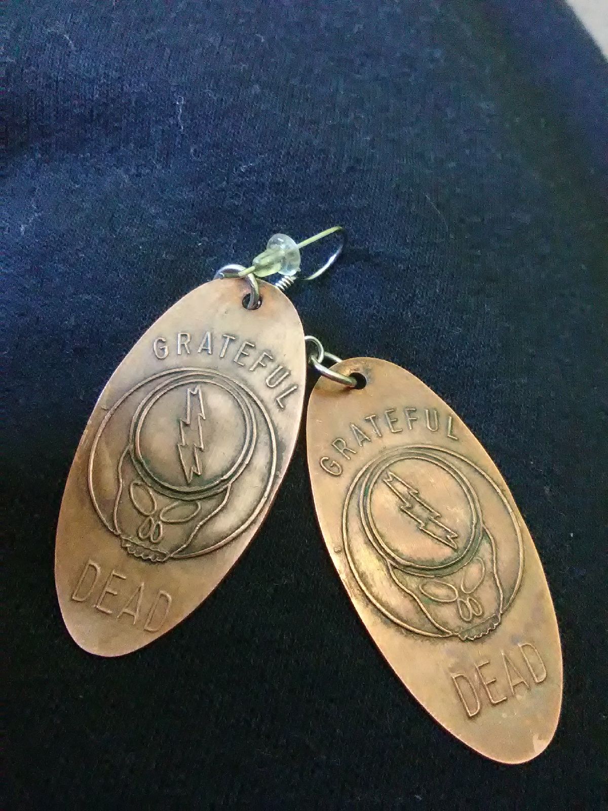 Greatful Dead Earings