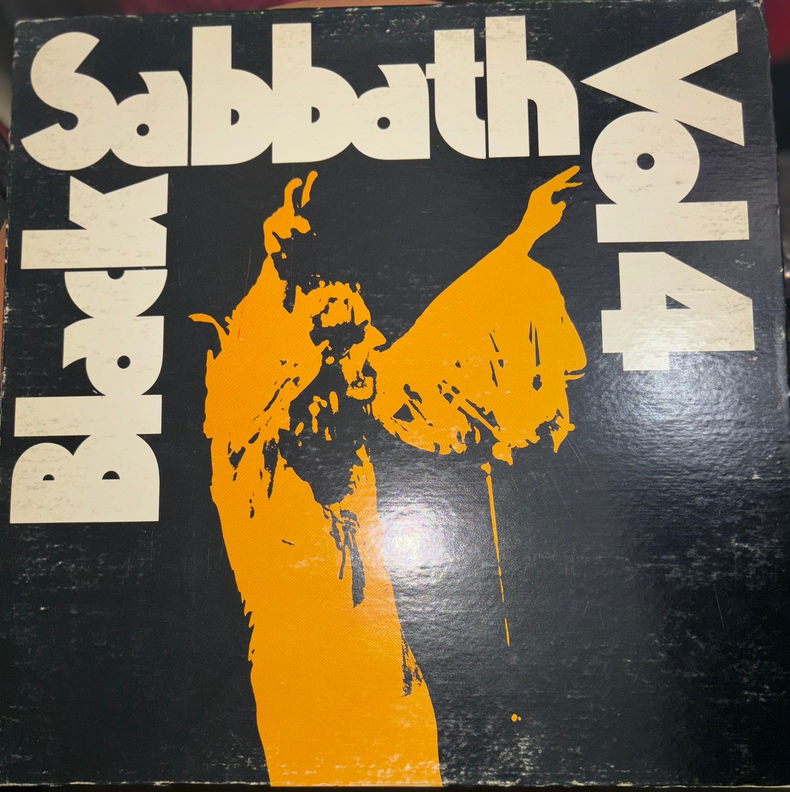 Black Sabbath: Vol. 4 LP Warner Bros 72 BS 2602 US Repress Record Ozzy
