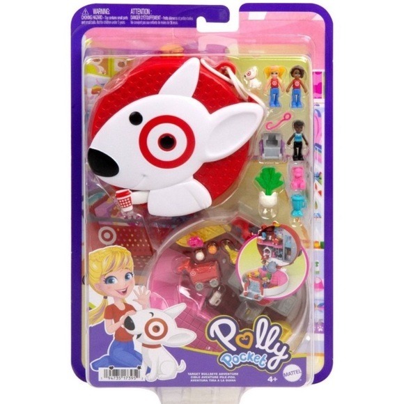 Polly Pocket Target Bullseye Adventure Play Set NEW Christmas 2024