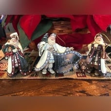 ️Thomas Kincaid Set of Three ornament collection from 2003. With original tags.