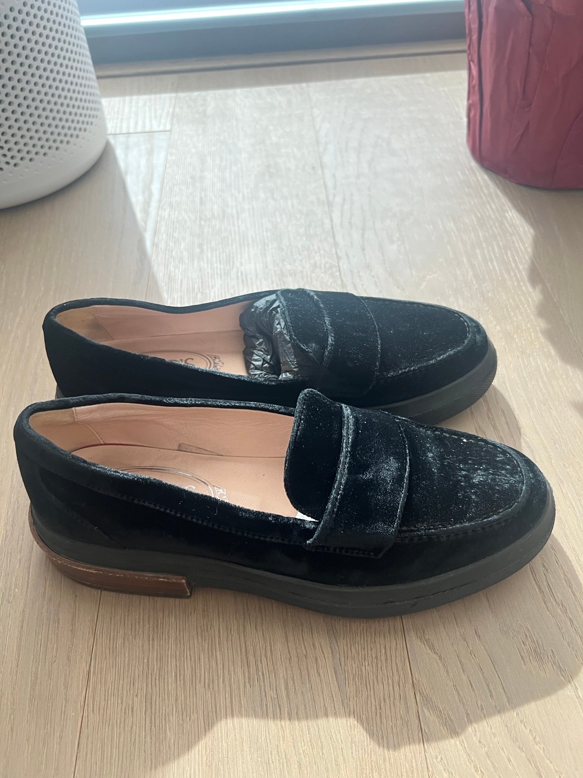 Tod’s velvet loafers for SALE