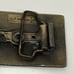 Kerr-McGee Corporation Oil Gulf Coast Region Employee Brass Belt Buckle Hit Line