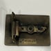 Kerr-McGee Corporation Oil Gulf Coast Region Employee Brass Belt Buckle Hit Line