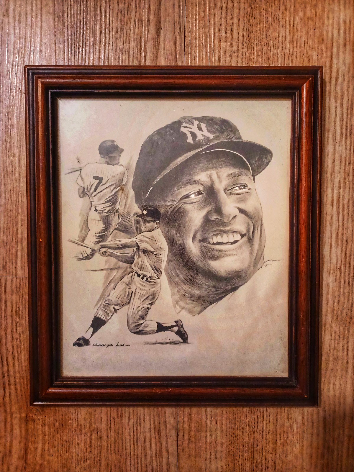 Mickey Mantle Litho