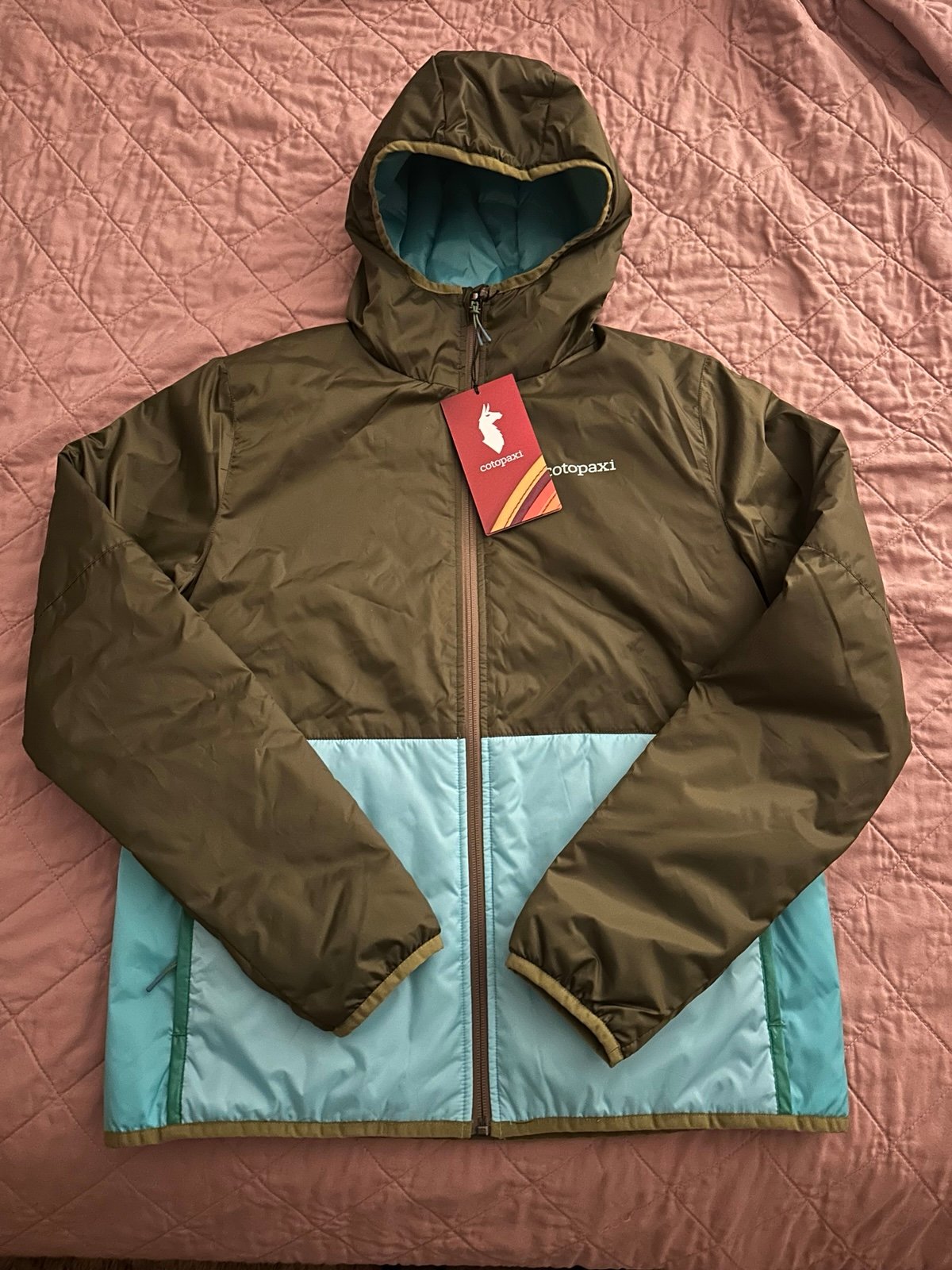 Cotopaxi Teca Calido Hooded Jacket Lafayette Green Small