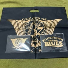 B'z 1994 THE 9th BLUES Vinyl Bag Postcard Set