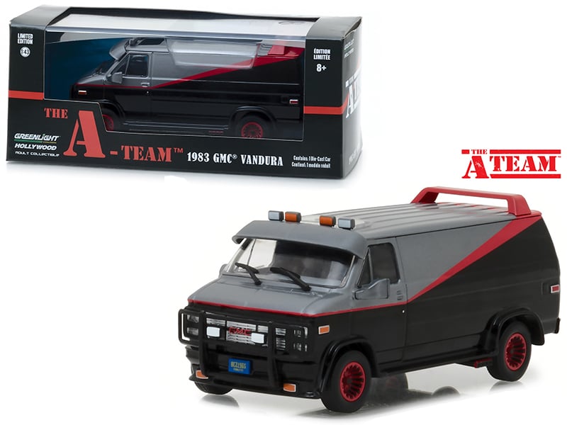 1983 GMC Vandura The A-Team (1983-1987) TV Series 1/43 Diecast Model Car by Gr