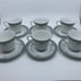 Noritake Legendary Lunceford Cups & Saucers Set Of 6