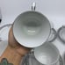 Noritake Legendary Lunceford Cups & Saucers Set Of 6
