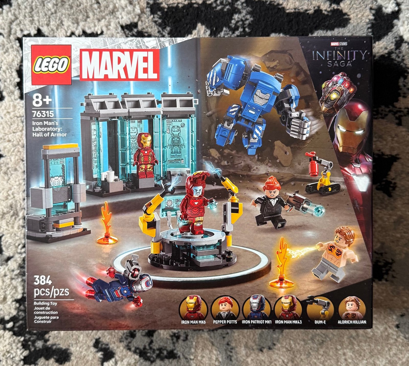 LEGO Marvel Iron Man's Laboratory: Hall of Armor #76315