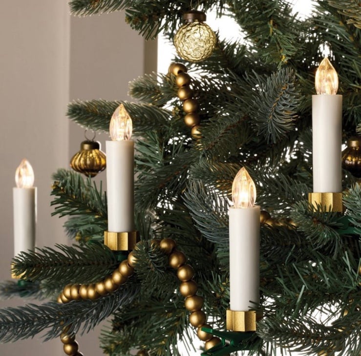 New 2025 Release Hearth & Hand with Magnolia LED Christmas Clip-on Tree Candles