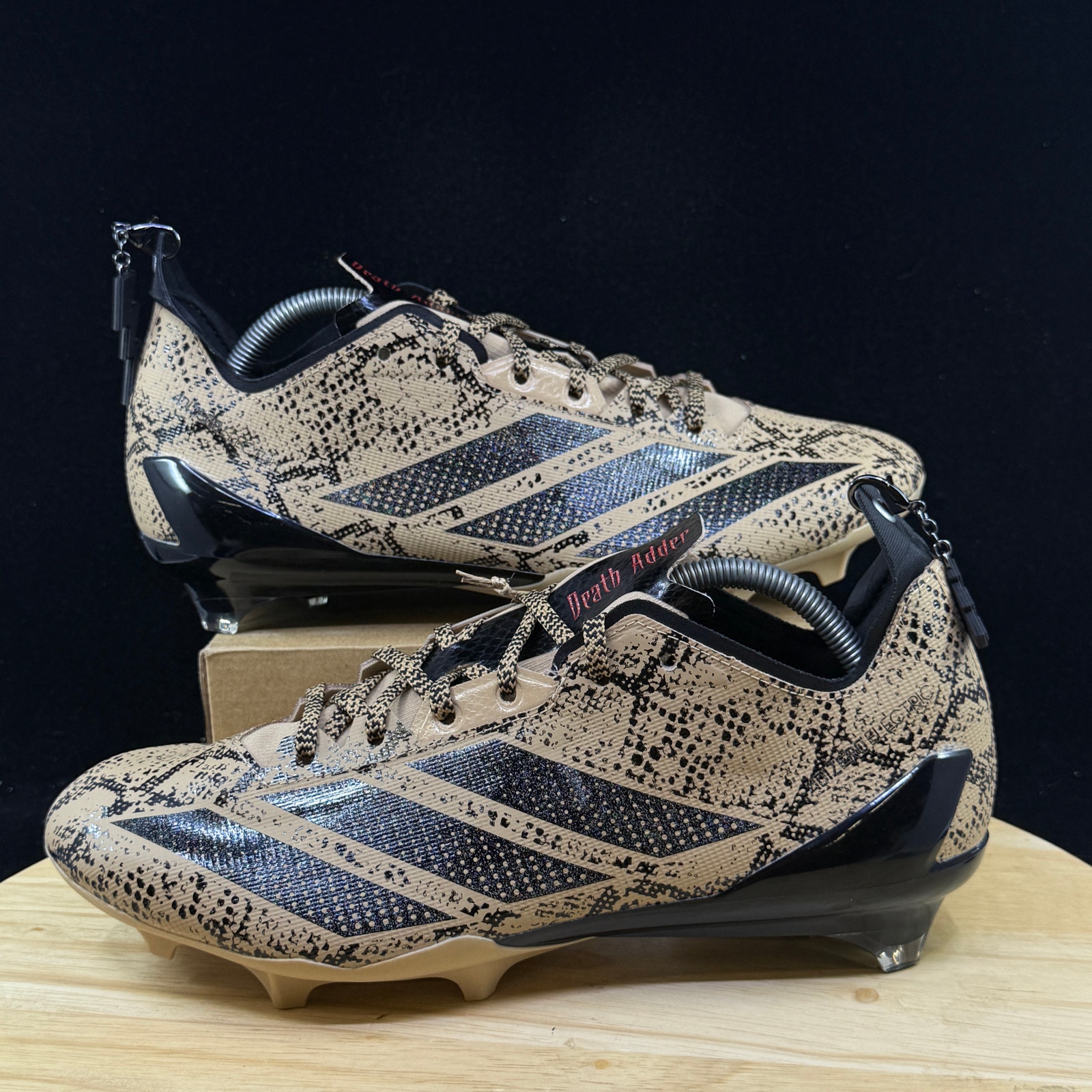 Adidas Adizero Electric 2 7v7 Death Adder Football Cleats JR2512 Size 10.5