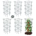 6 Packs 39 in Square Wire Tomato/eggplant/cucumber Growing Cages ,Heavy Duty