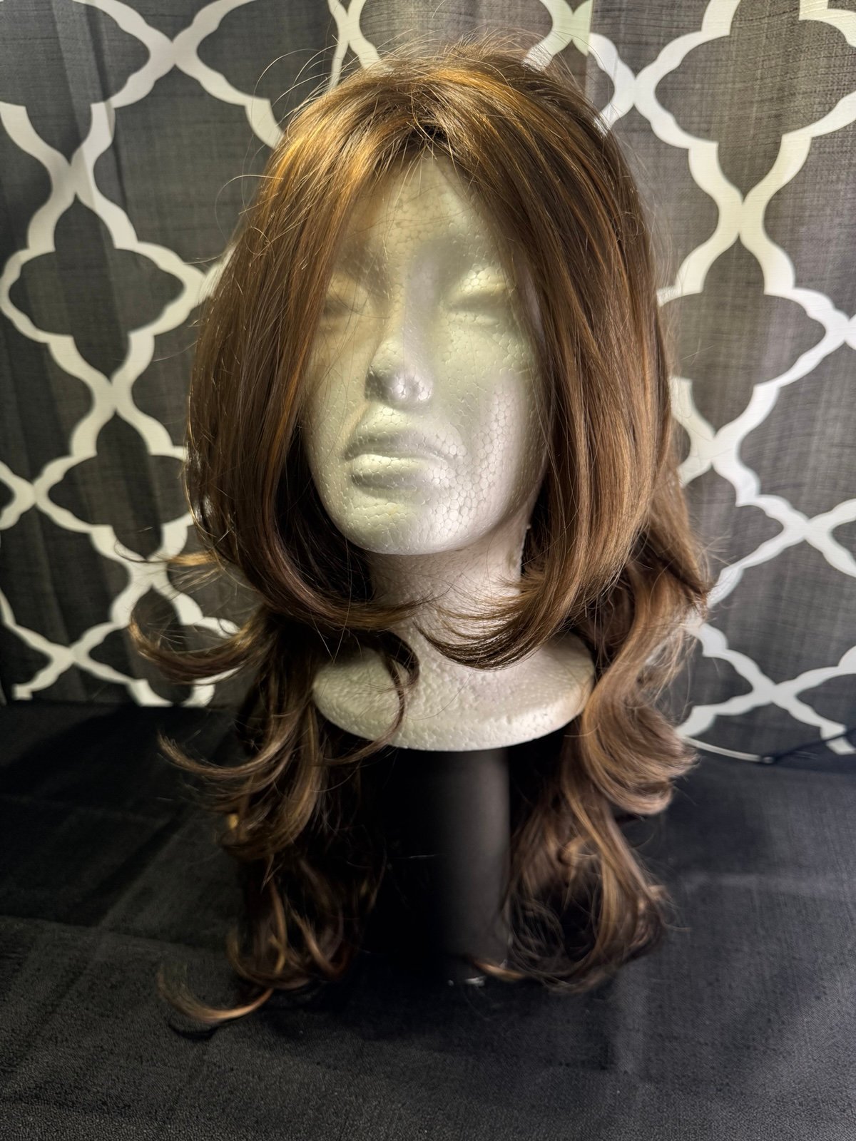 1. Long Curly Wig
