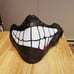 Smirkster leather biker or riding mask