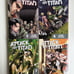 Attack on Titan Vol 1-16 & No Regrets Vol 2 ENGLISH Manga Book Lot Bundle