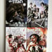 Attack on Titan Vol 1-16 & No Regrets Vol 2 ENGLISH Manga Book Lot Bundle