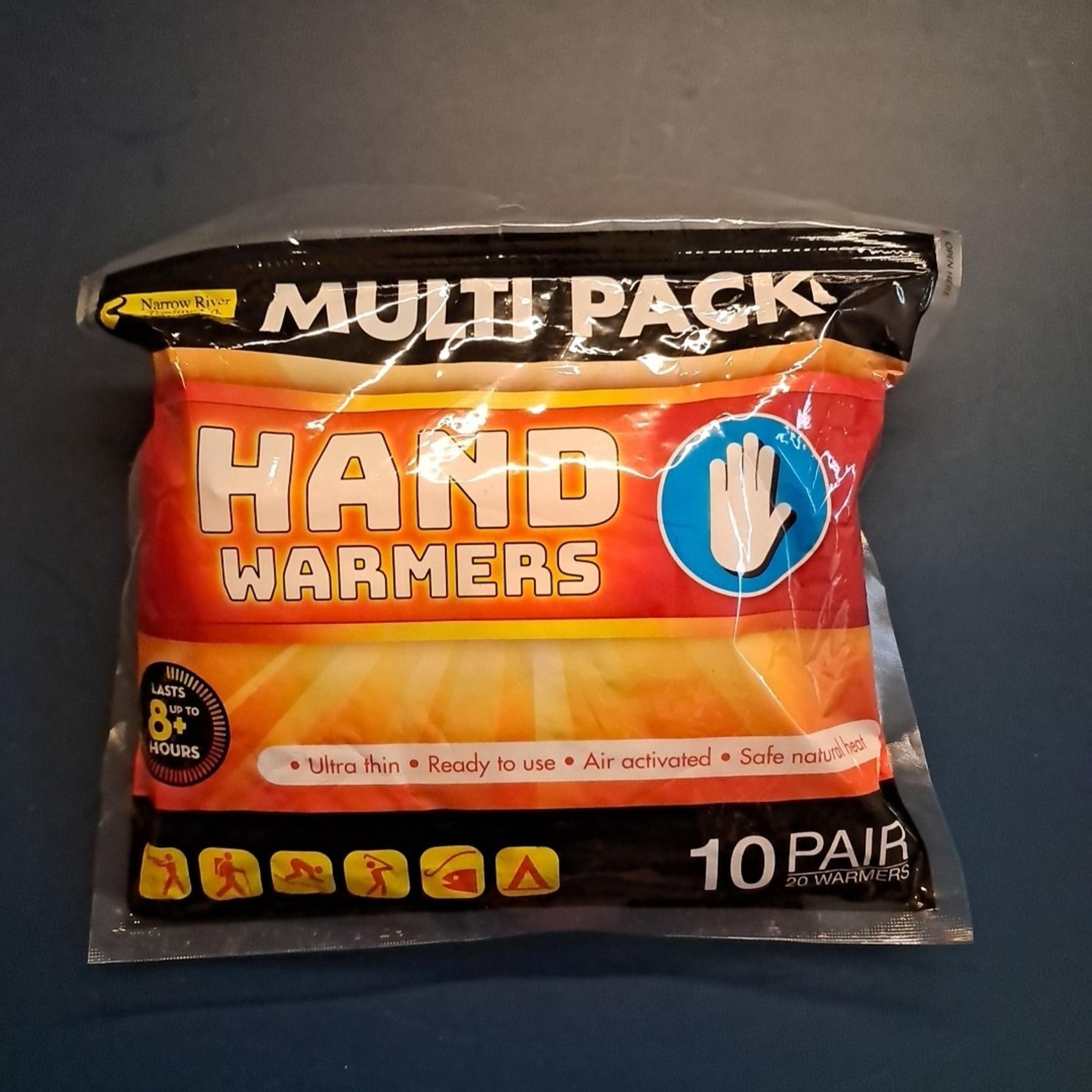 Hand Warmers 10 Pairs Multi-Pack 8-Hours