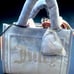 Juicy Couture Slate Blue Big Spender Mini Tote Brand New With Tags