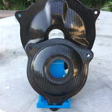 CARBON DC2 FUEL PUMP COVER 94-01 INTEGRA