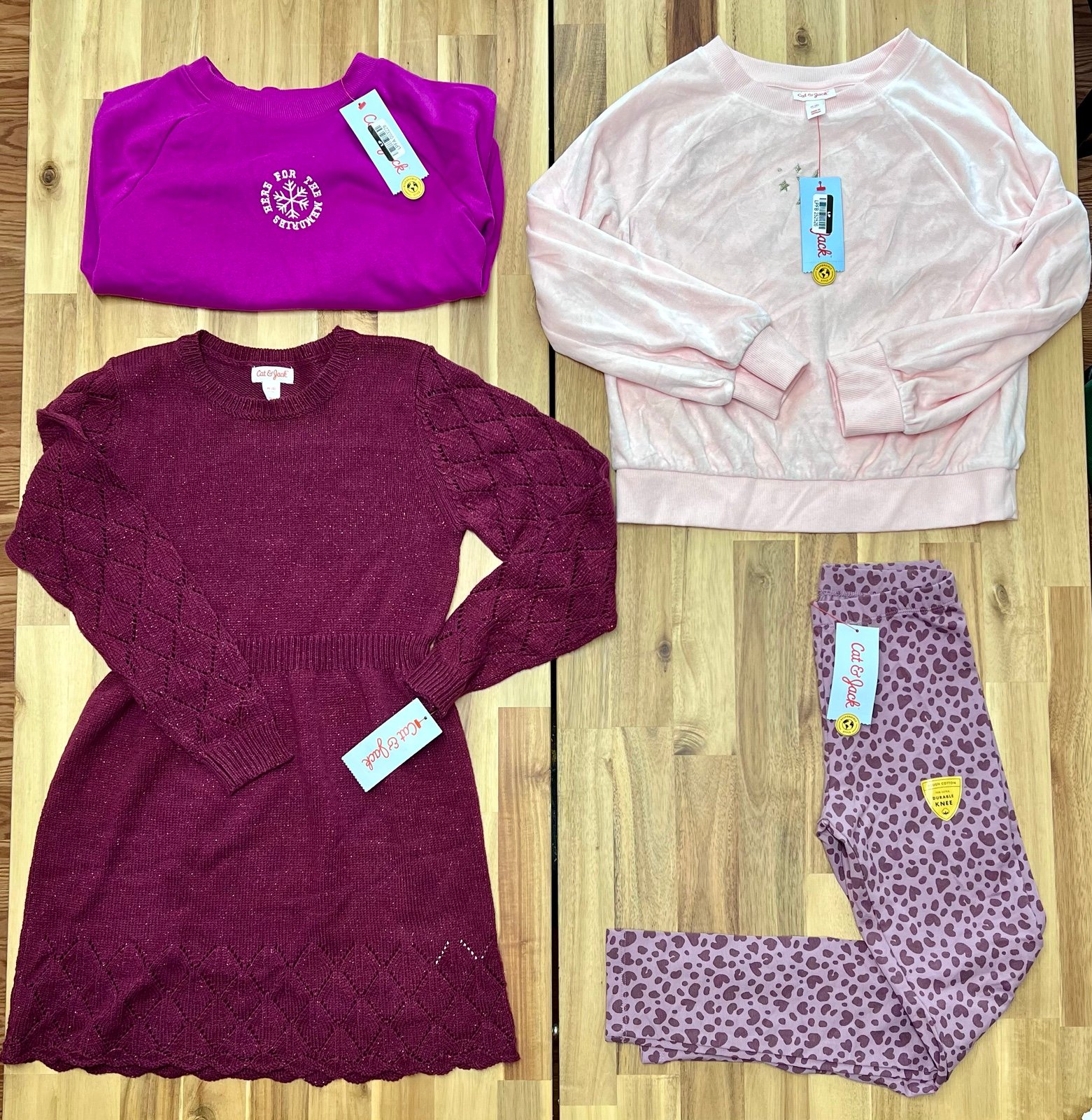 NWT Girls clothes bundle M 8**