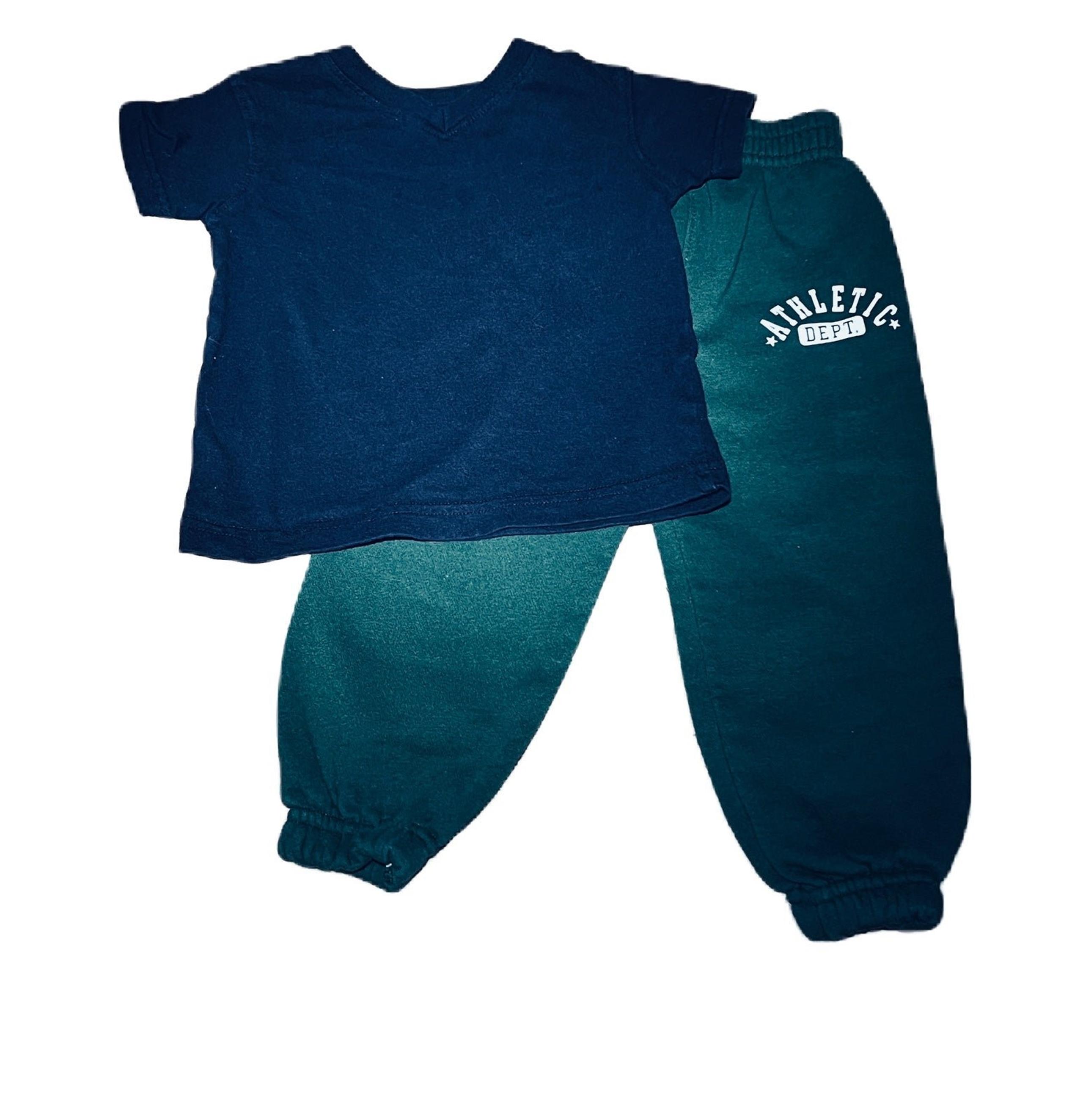 Boys Sz 2T 2 pc outfit shirt pants French Toast brand