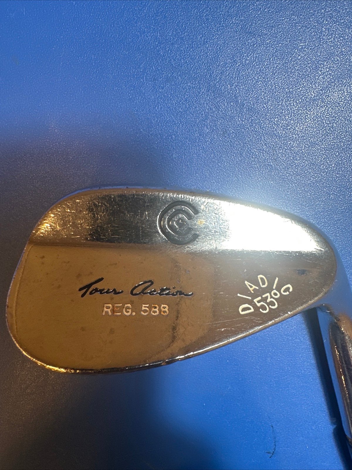 Cleveland Tour Action REG 588 Chrome 53” SW Sand Wedge TT Steel Shaft RH