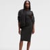 Lululemon Ribbed Nulu Scoop-Back LS Dress, Black, Size 10
