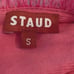 Staud Hot Pink Feather Tube Top NWT