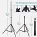 Photography Studio LED Lamp Softbox Lighting Soft Box Light Heavy Duty Stand Kit