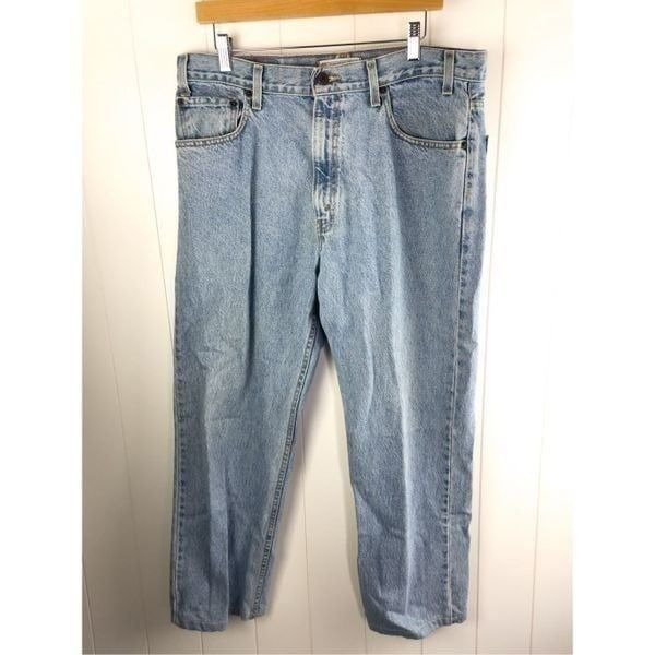 Levi Strauss Signature Jean 90s vintage Regular Fit Jeans Light Blue W36 L30 Men