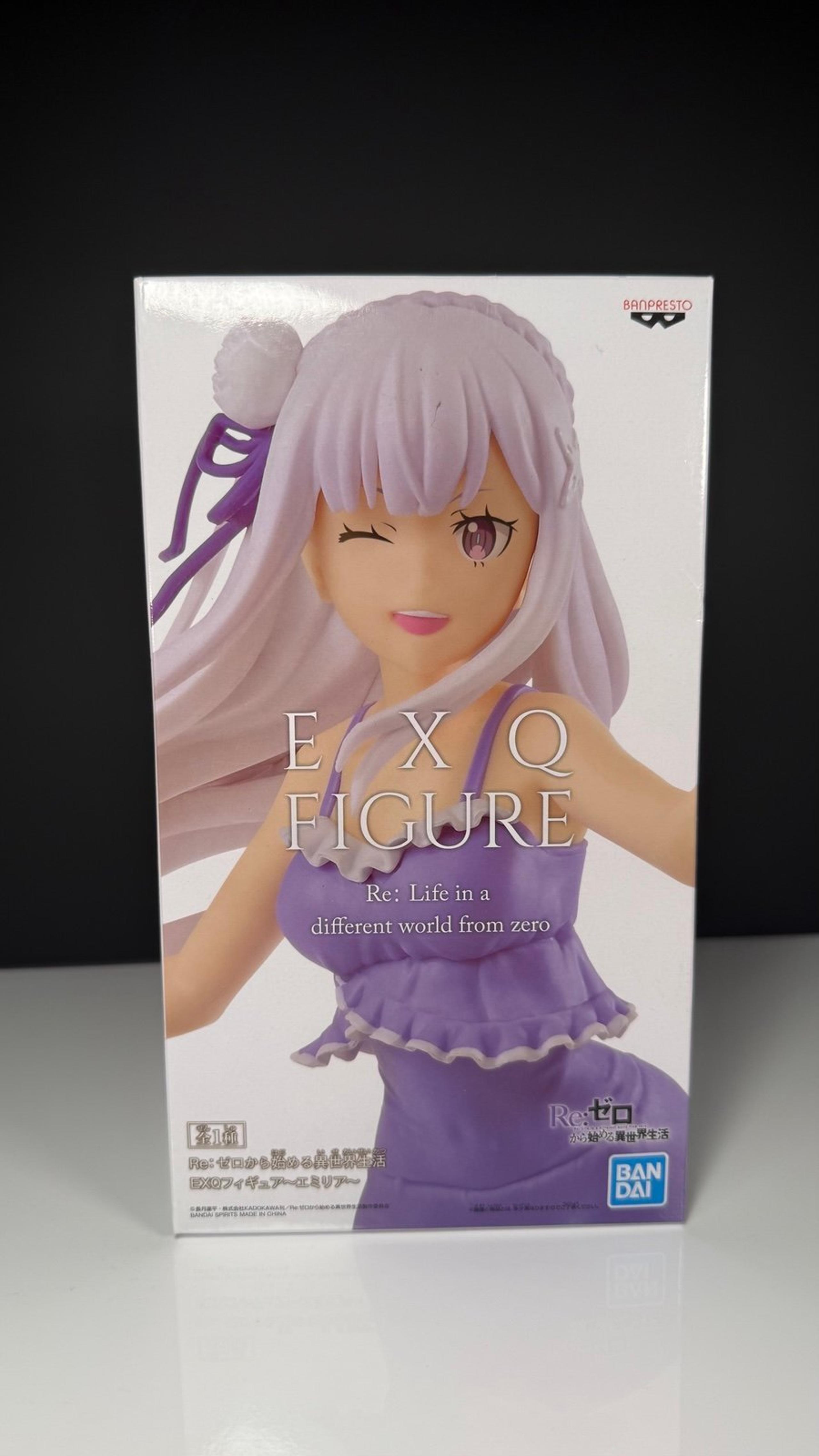 EXQ Figure Re:Zero Starting Life in Another World Emilia banpresto