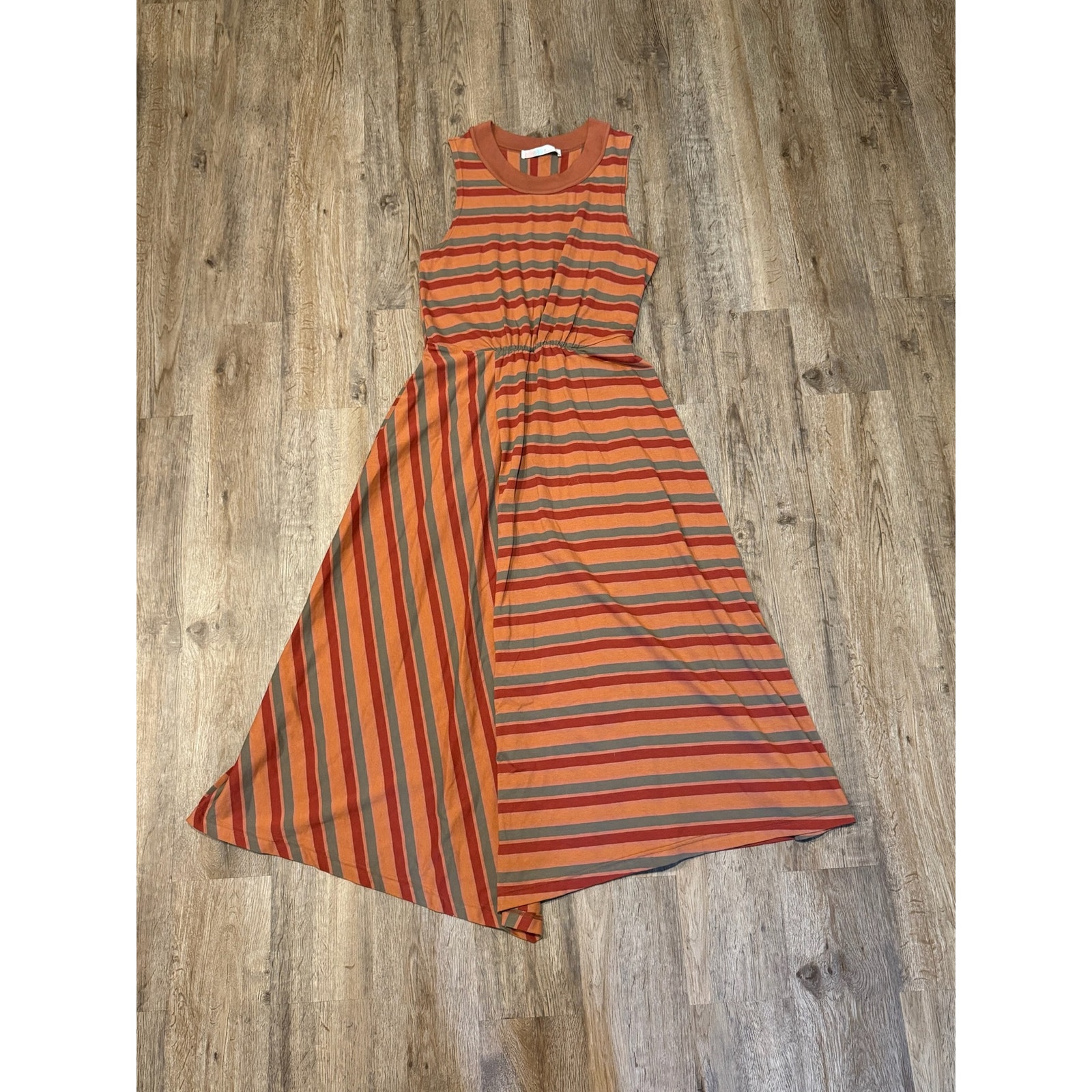 Free People Beach Womens Striped Dress Size Medium