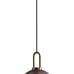 Spherical Glass Pendant Lighting, Frosted Grey Globe Glass, Brass(Frosted Grey,
