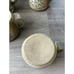 Set Of 6 Pottery Stoneware Espresso Mini Mugs Cups Handle Pine Tree