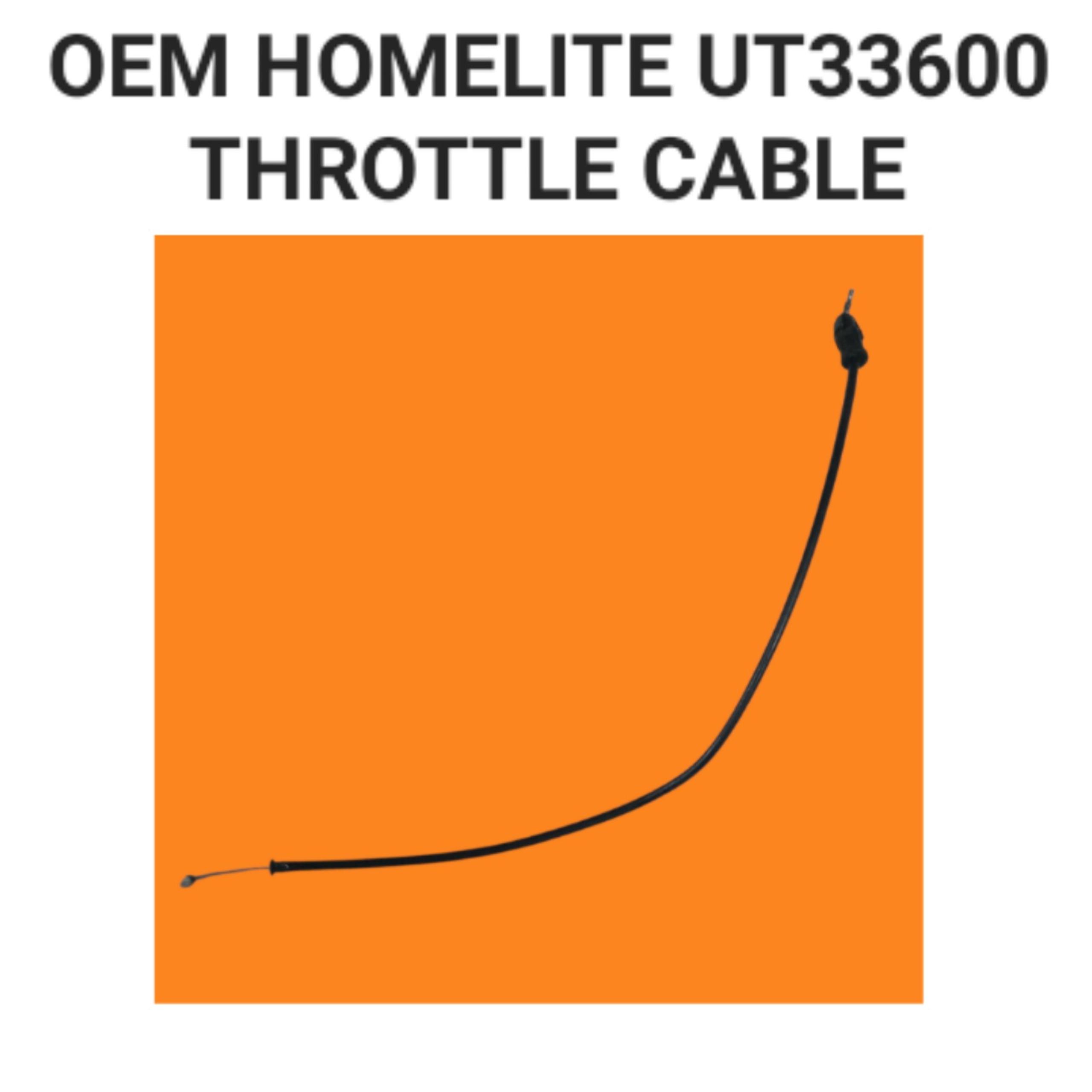 OEM HOMELITE UT33600 STRING TRIMMER WEED EATER THROTTLE CABLE REPLACEMENT PART