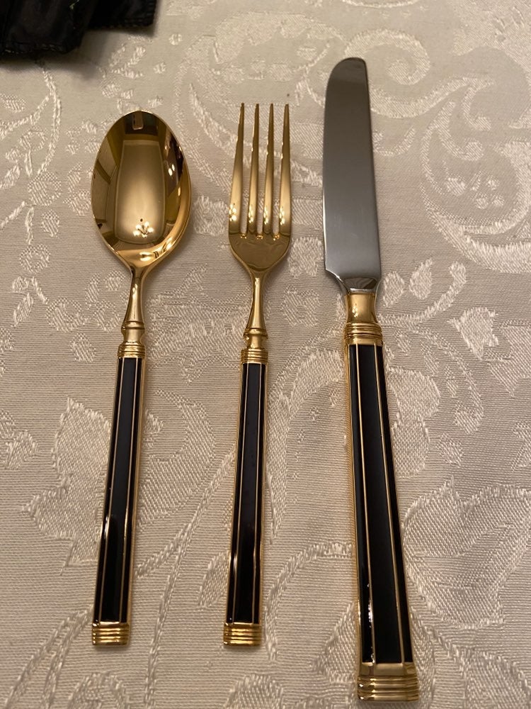 Golden Imperial Flatware Set