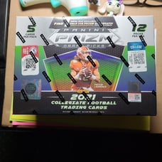 2021 Mega Box Prizm Draft Picks Football Cards