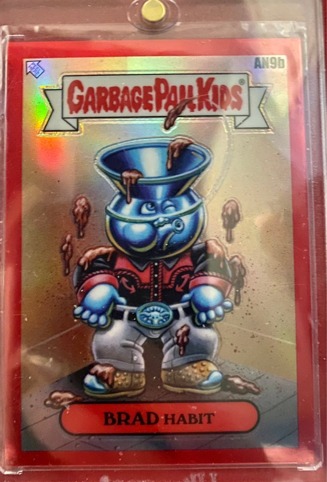 Numbered GPK Red Brad Habit