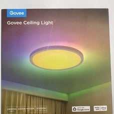 Govee RGBIC LED Ceiling Light Fixture 2400LM 12'' Flush Mount 16M DIY Color New
