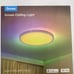 Govee RGBIC LED Ceiling Light Fixture 2400LM 12'' Flush Mount 16M DIY Color New